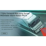High Quality Nanoradar 77GHz MR76 Forward Collision Radar for ADAS